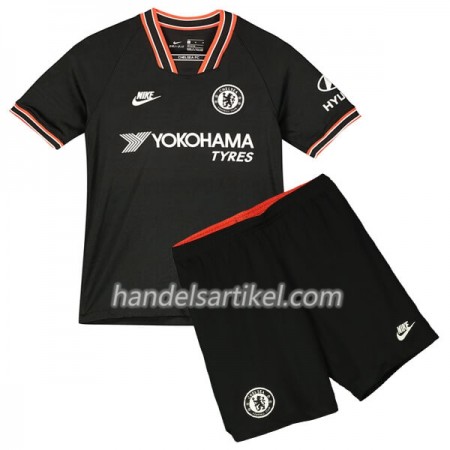 Chelsea Kinder Ausweich Trikotsatz 2019/20 Kurzarm (+ Kurze Hosen)